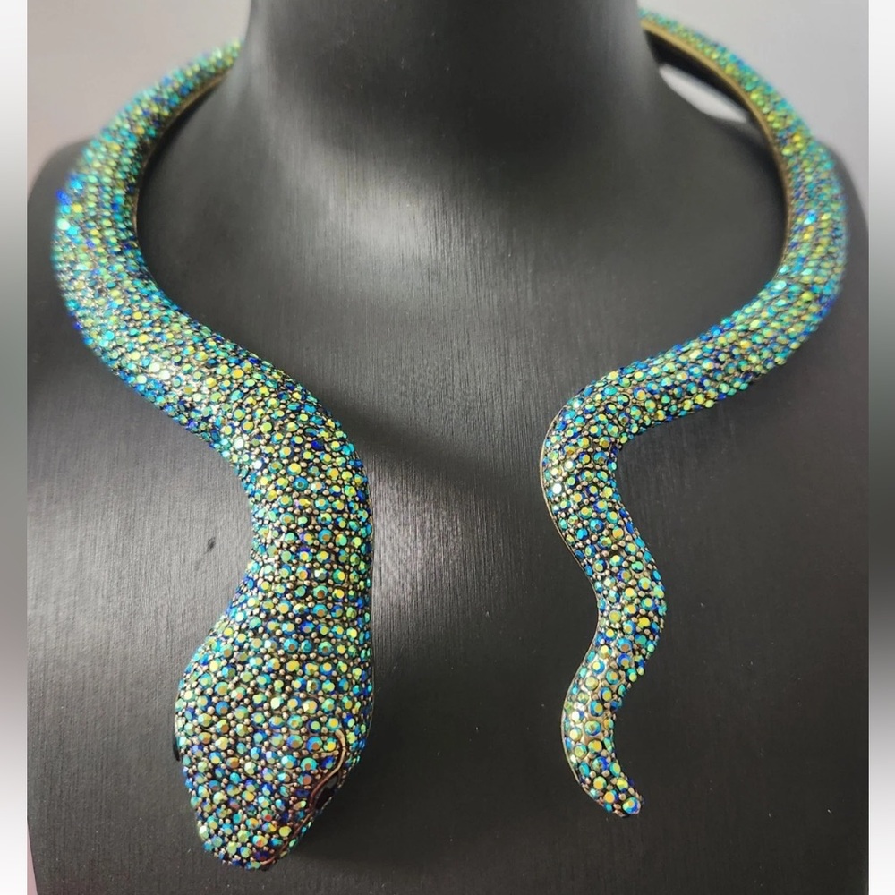 Heidi Daus GARDEN OF EDEN Reptile Necklace